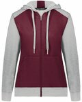 Women's Eco Revive™ Three-Season Triblend Fleece Full-Zip Hooded Sweatshirt