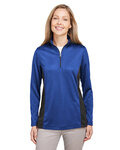 Ladies' Flash Snag Protection Plus IL Colorblock Quarter-Zip