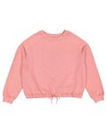 Women's Relaxed 3-End Boxy Fleece Crewneck Sweatshirt