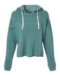 Women's Angel Fleece Crop Hooded Sweatshirt