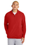 Repeat 1/2 Zip Long Sleeve Hooded Jacket