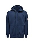 Men's Full-Zip Fleece Hooded Sweatshirt